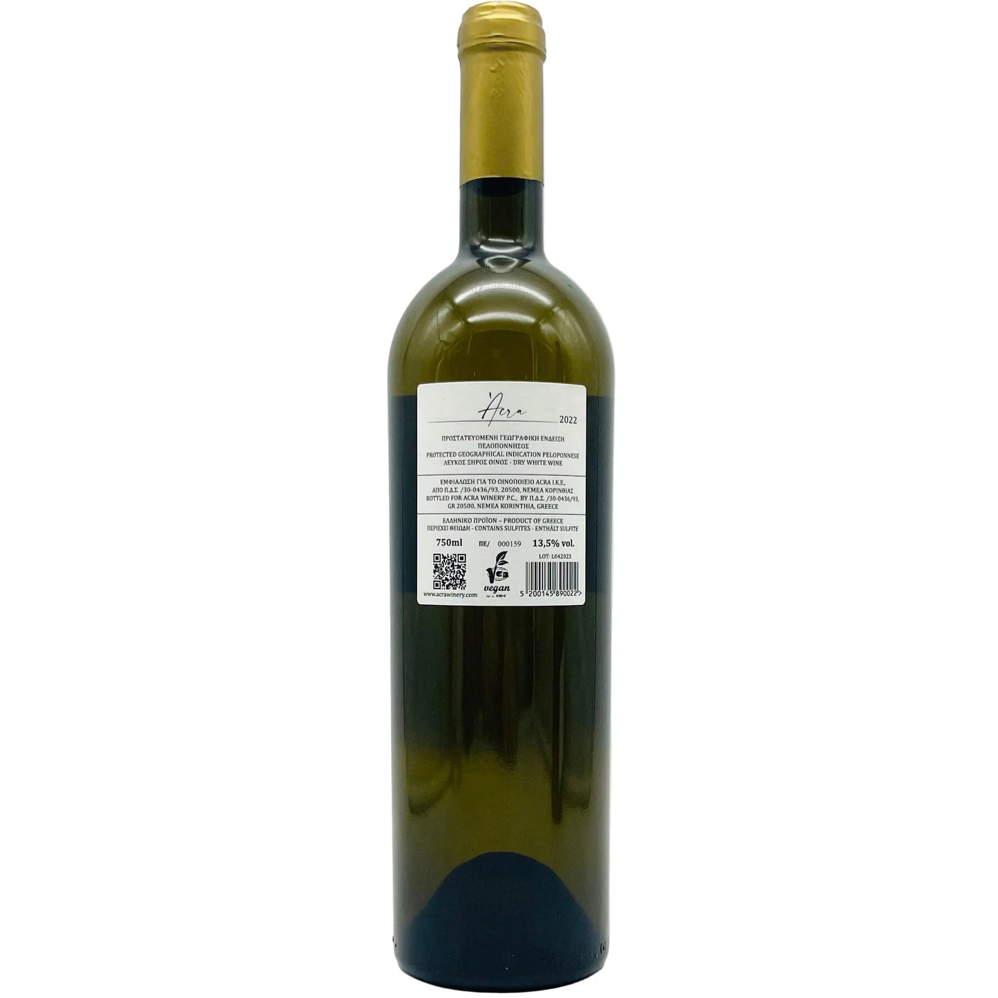 Assyrtiko 2022 - The Winehouse Acra Winery Weißwein