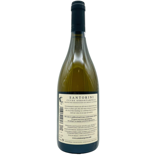Assyrtiko Cuvée Gerontampelo 2020 - The Winehouse