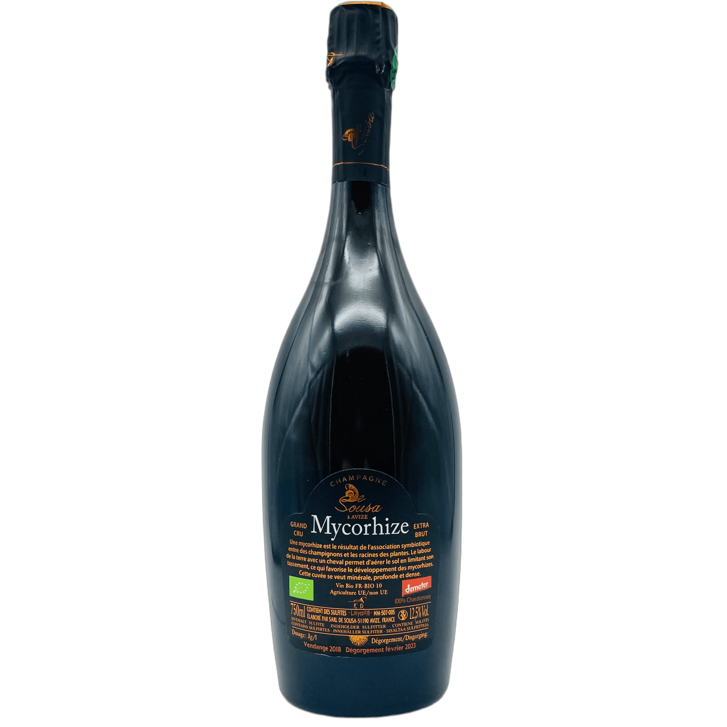 Cuvée Mycorhize Grand Cru Extra Brut 2018 - The Winehouse De Sousa et Fils Schaumwein