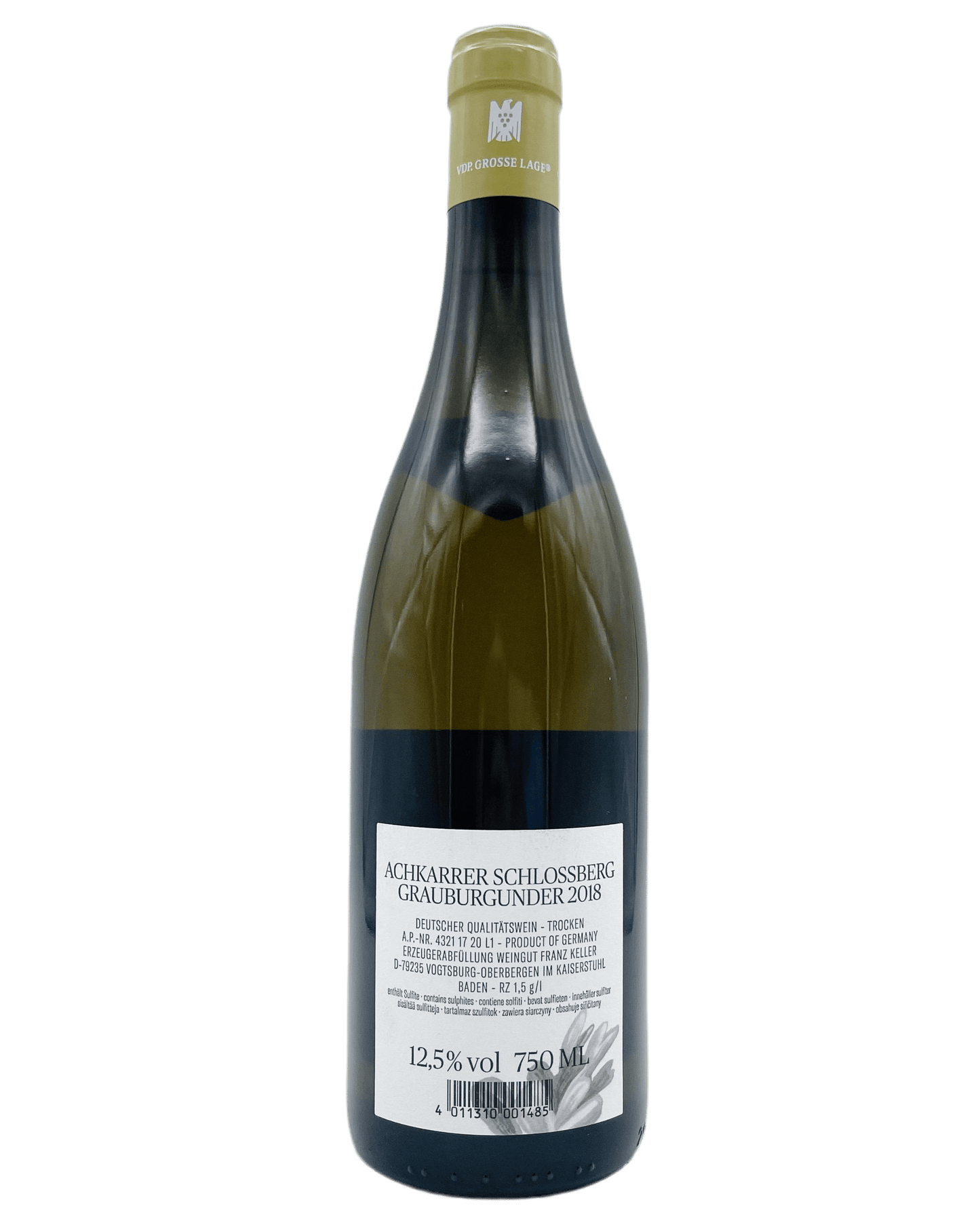 Grauburgunder ,,Schlossberg" 2021 - The Winehouse Weingut Franz Keller Weißwein