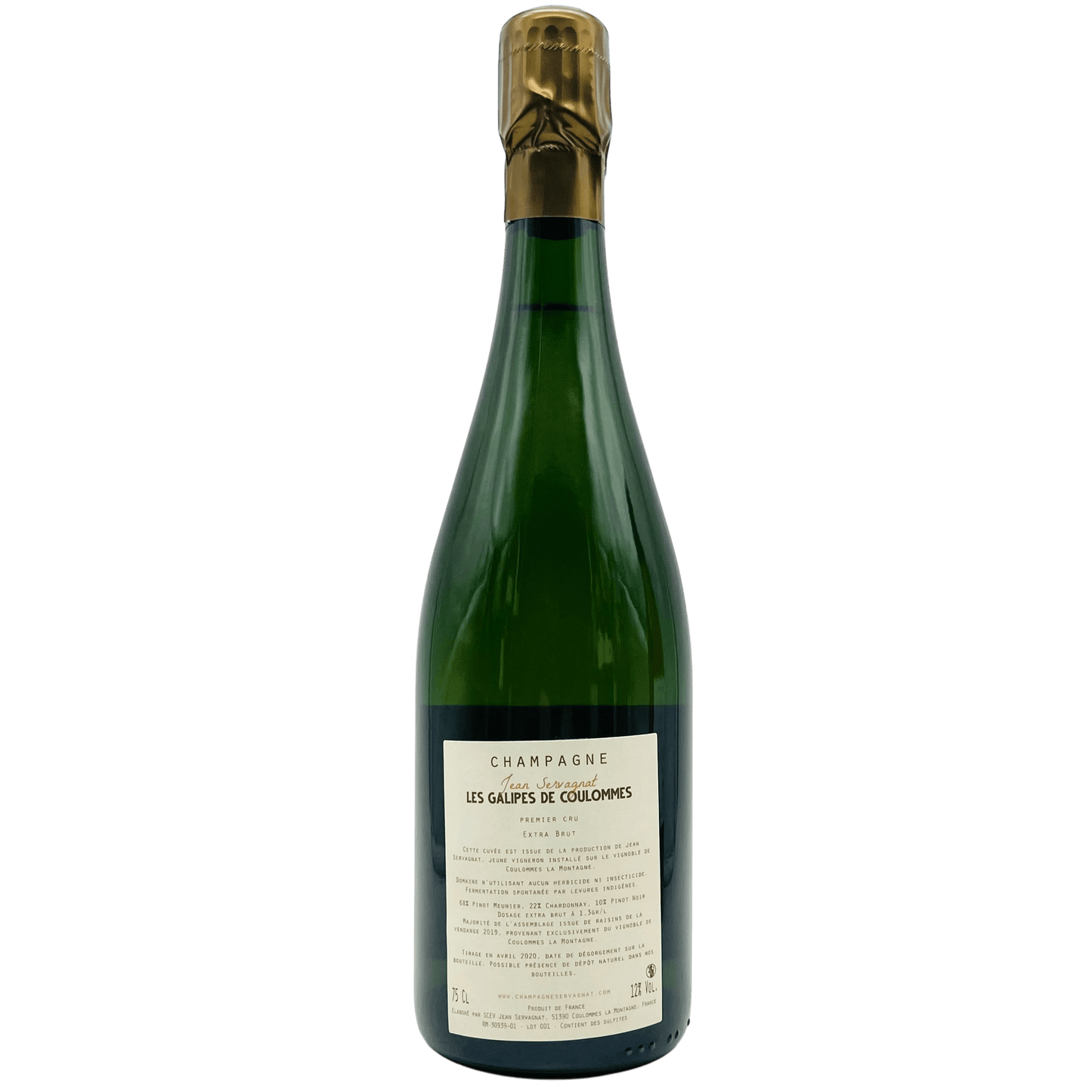 Les Galipes de Coulommes V.2019, Premier Cru Extra Brut - The Winehouse
