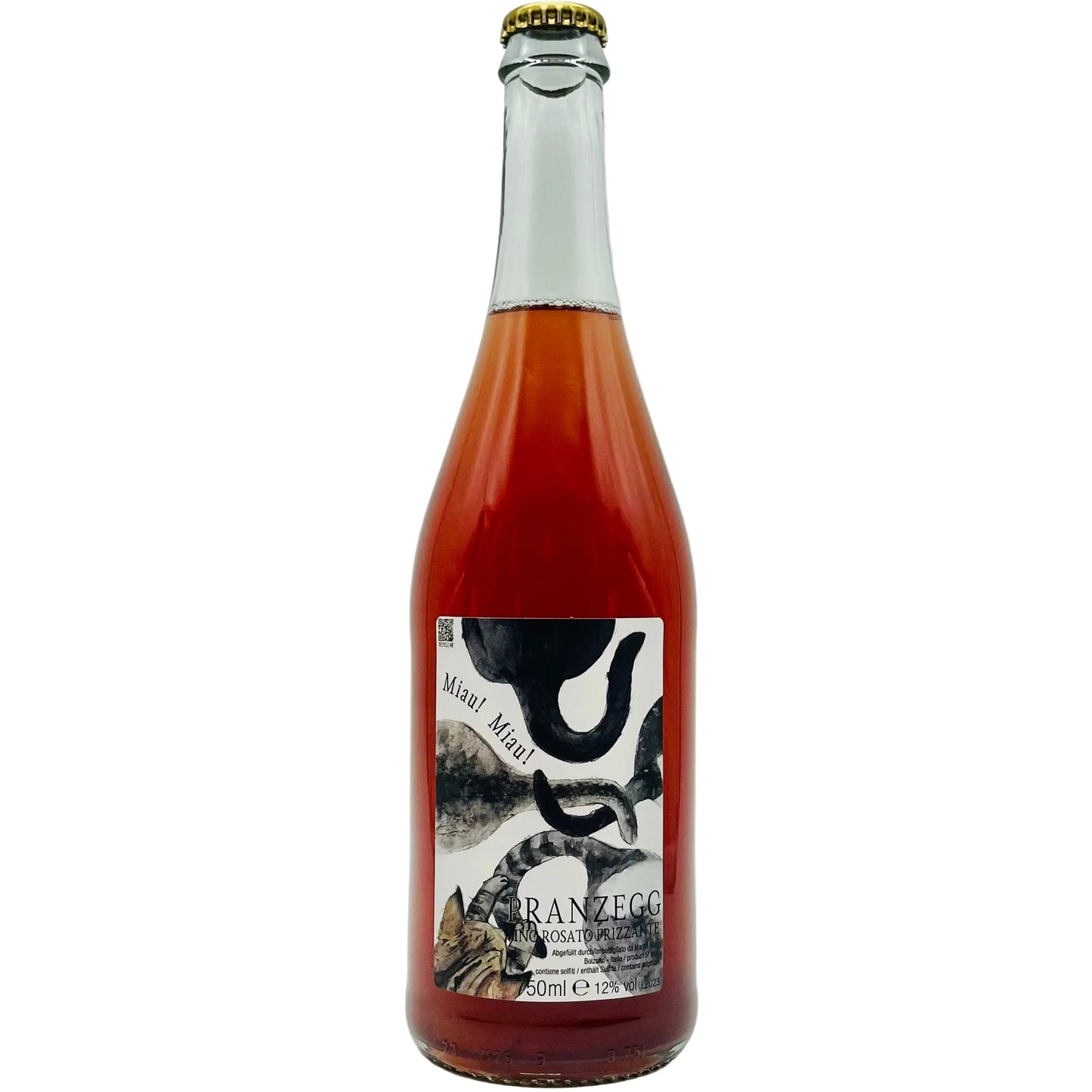 MIAU! Vino Rosato Frizzante 2025 Pranzegg - The Winehouse Pranzegg Schaumwein