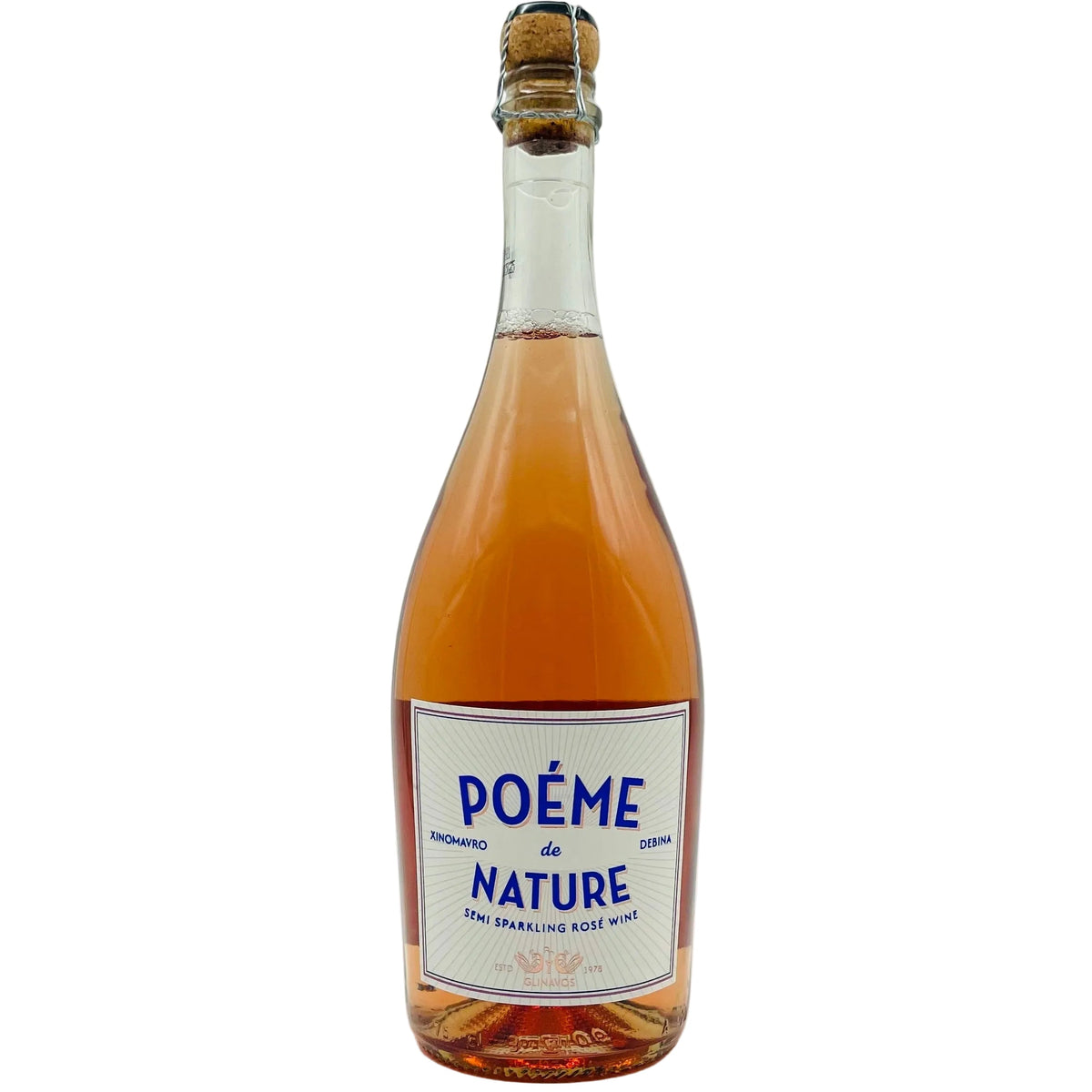 Poéme De Nature Rosé Domaine Glinavos X Thymiopoulos - The Winehouse Domaine Glinavos Schaumwein Rosé