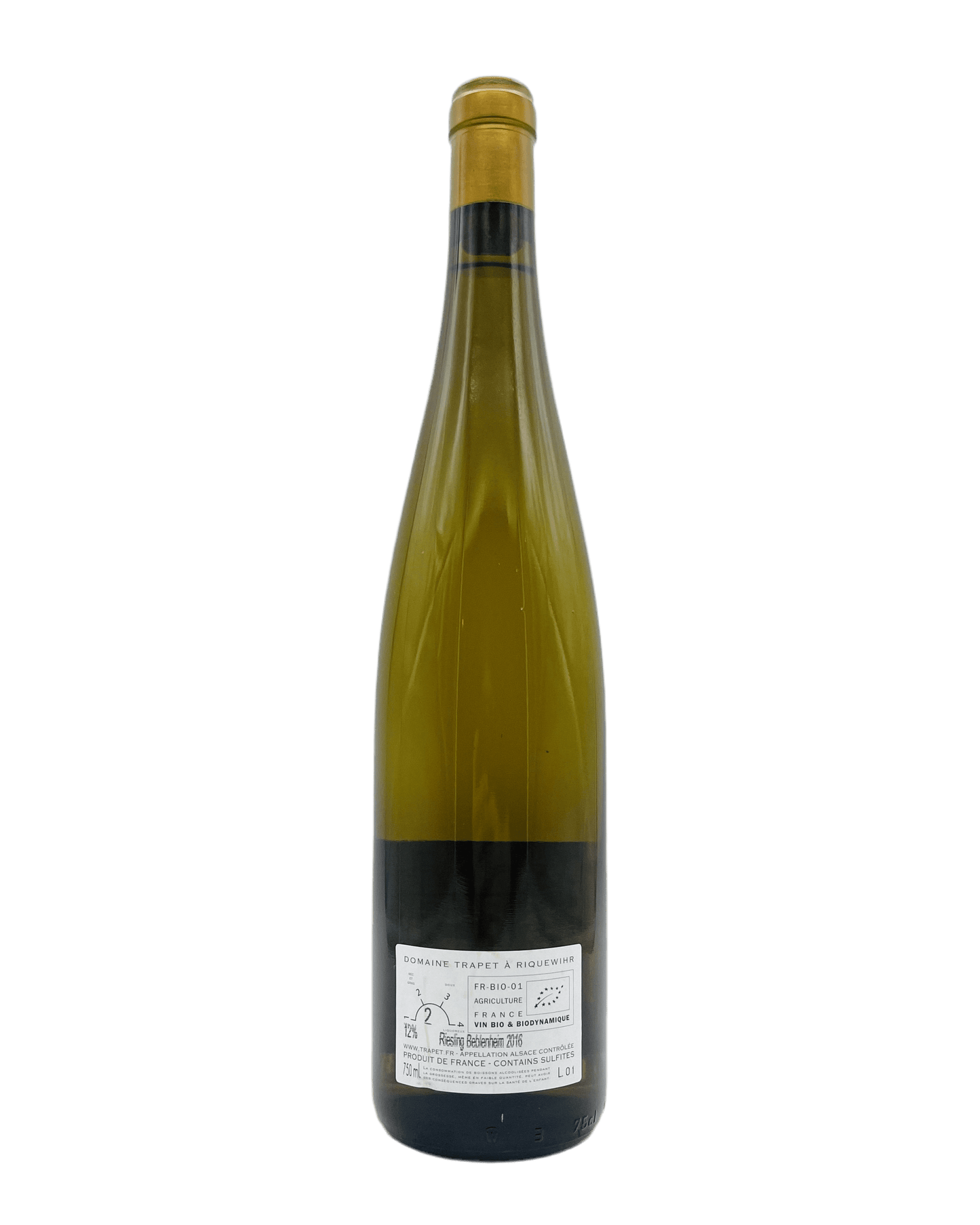 Riesling Beblenheim B.B.H.M. 2021 - The Winehouse Domaine Trapet Alsace Weißwein