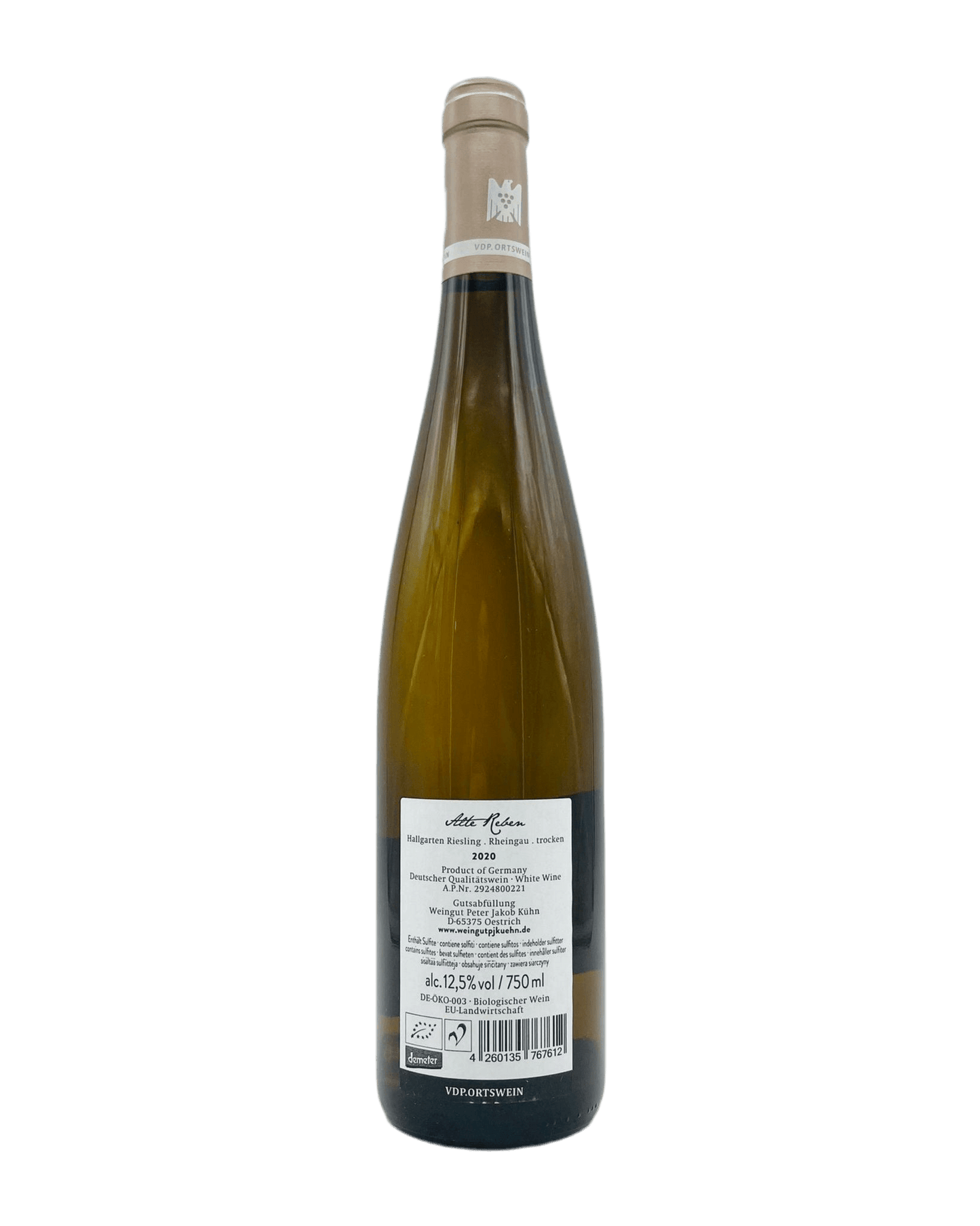 Riesling Hallgarten Alte Reben 2023 - The Winehouse Peter Jakob Kühn Weißwein