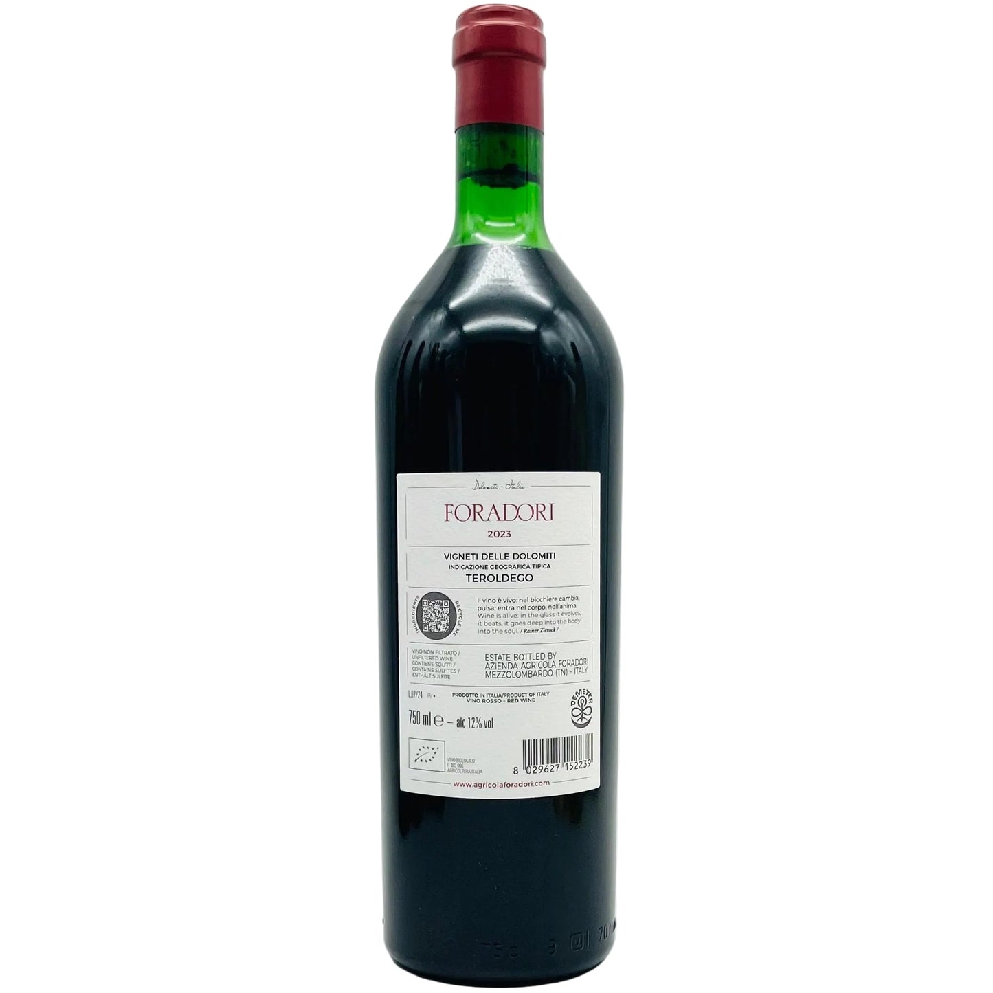 Teroldego Vigneti delle Dolomiti 2023 - The Winehouse Azienda Agricola Foradori Rotwein