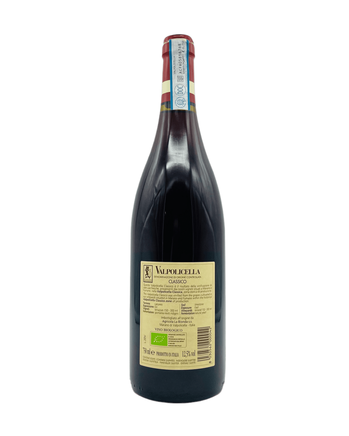 Valpolicella Classico 2023 - The Winehouse Cà La Bionda Rotwein