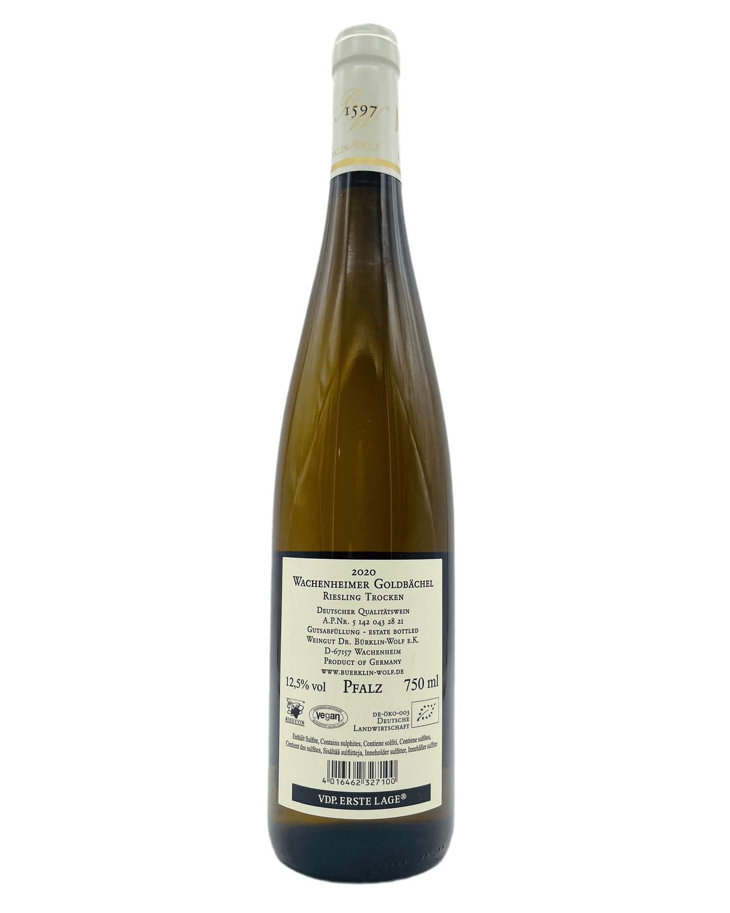 Wachenheimer Goldbächel 2020 - The Winehouse Bürklin - Wolf Weißwein