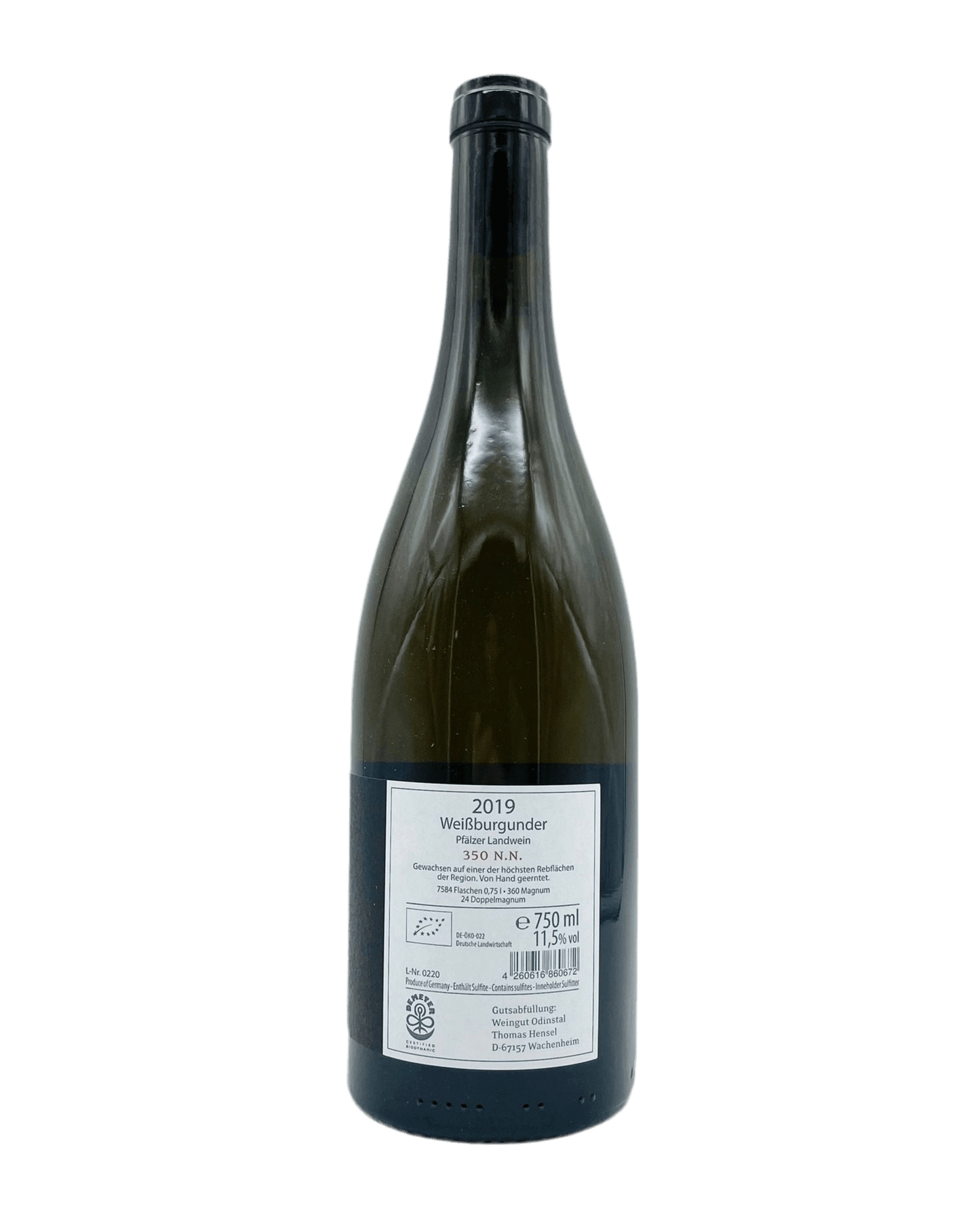 Weißburgunder 350 N.N. 2023 - The Winehouse Weingut Odinstal Weißwein