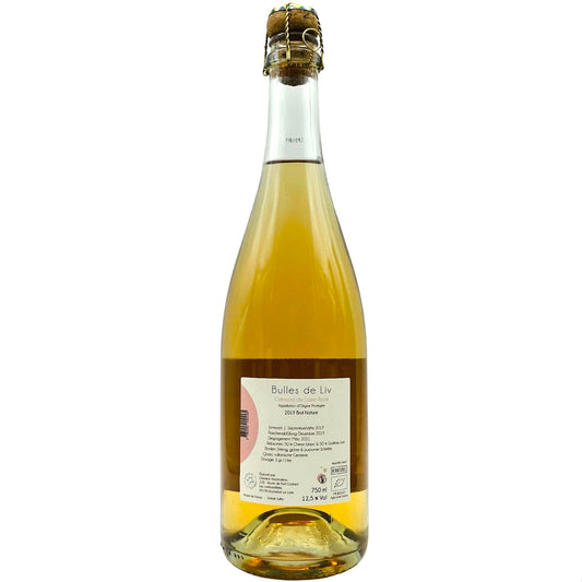Bulles de Liv Crémant de Loire Rosé Brut Nature 2019 - The Winehouse