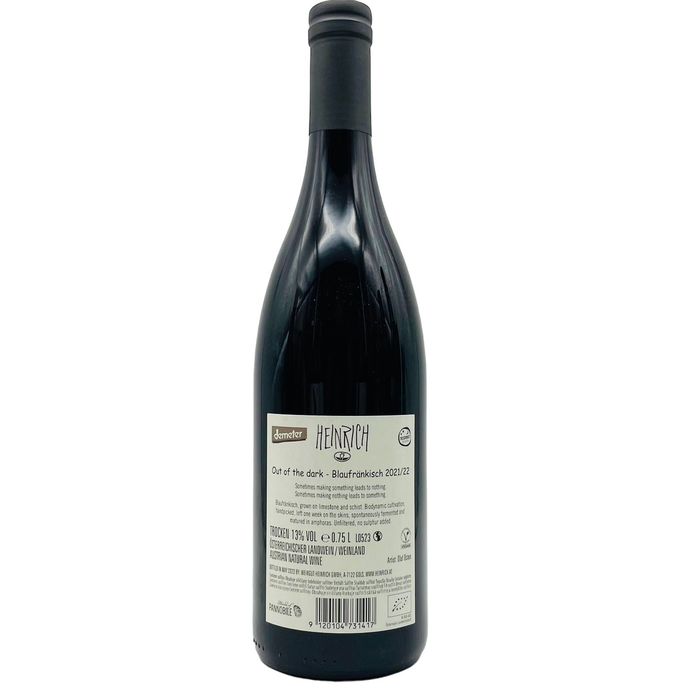 Out of the dark Blaufränkisch 2022 - The Winehouse