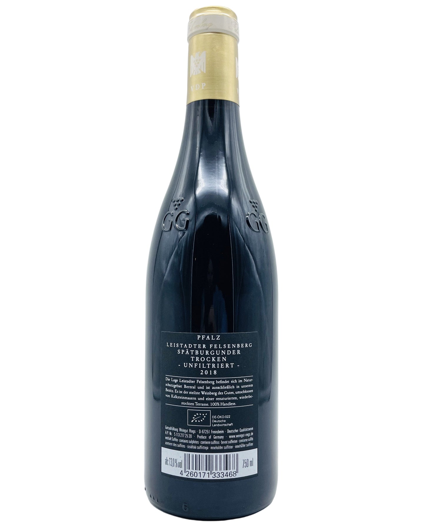 Spätburgunder Felsenberg GG 2018 - The Winehouse