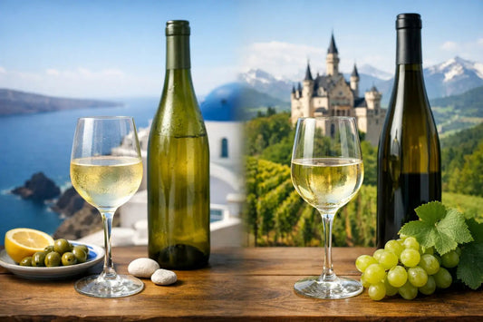Assyrtiko Riesling Vergleich für Neugierige - The Winehouse