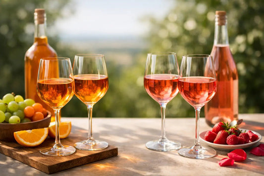 Orangewein Roséwein Vergleich für Neugierige - The Winehouse
