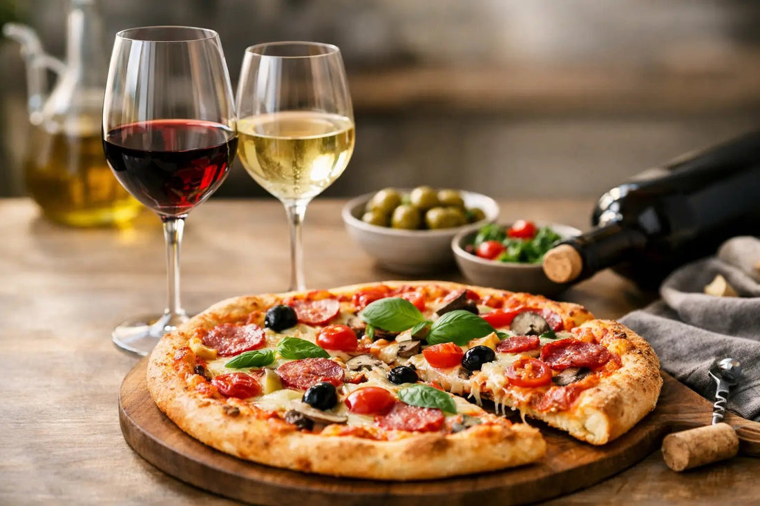 Wein zu Pizza: Empfehlungen, die passen - The Winehouse