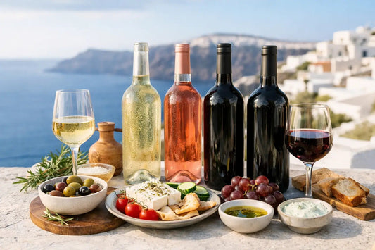 Weinprobe-Set mit griechischen Weinen für Neugierige - The Winehouse