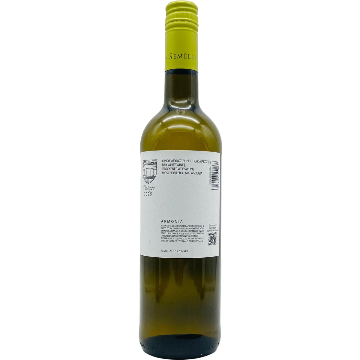 Armonia Weiß 2025 Semeli Estate