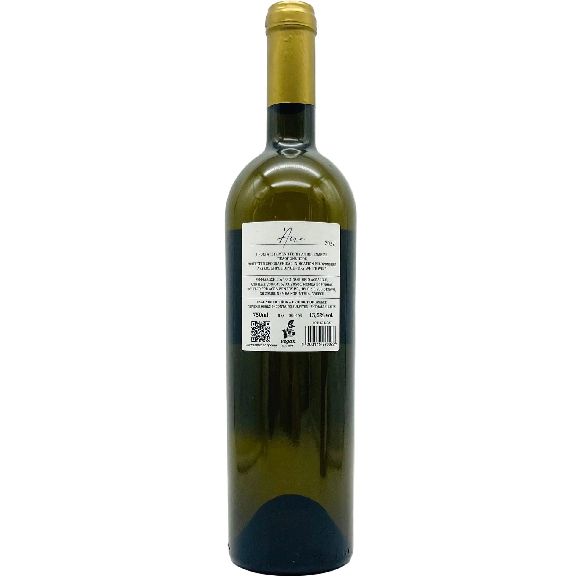 Assyrtiko 2022 - The Winehouse Acra Winery Weißwein
