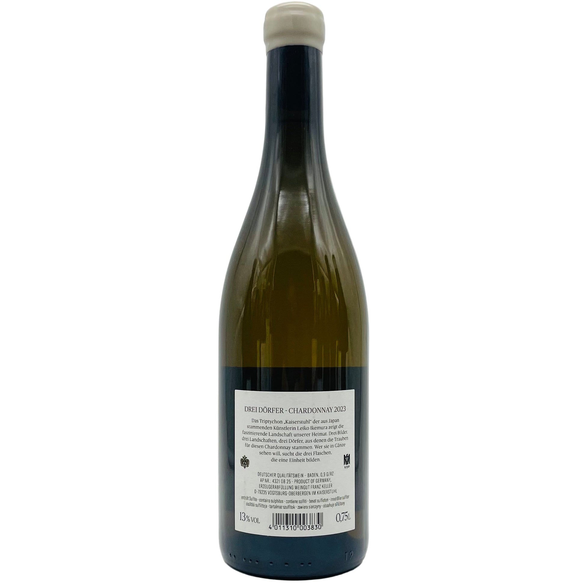 Drei Dörfer Chardonnay 2023 - The Winehouse Weingut Franz Keller Weißwein