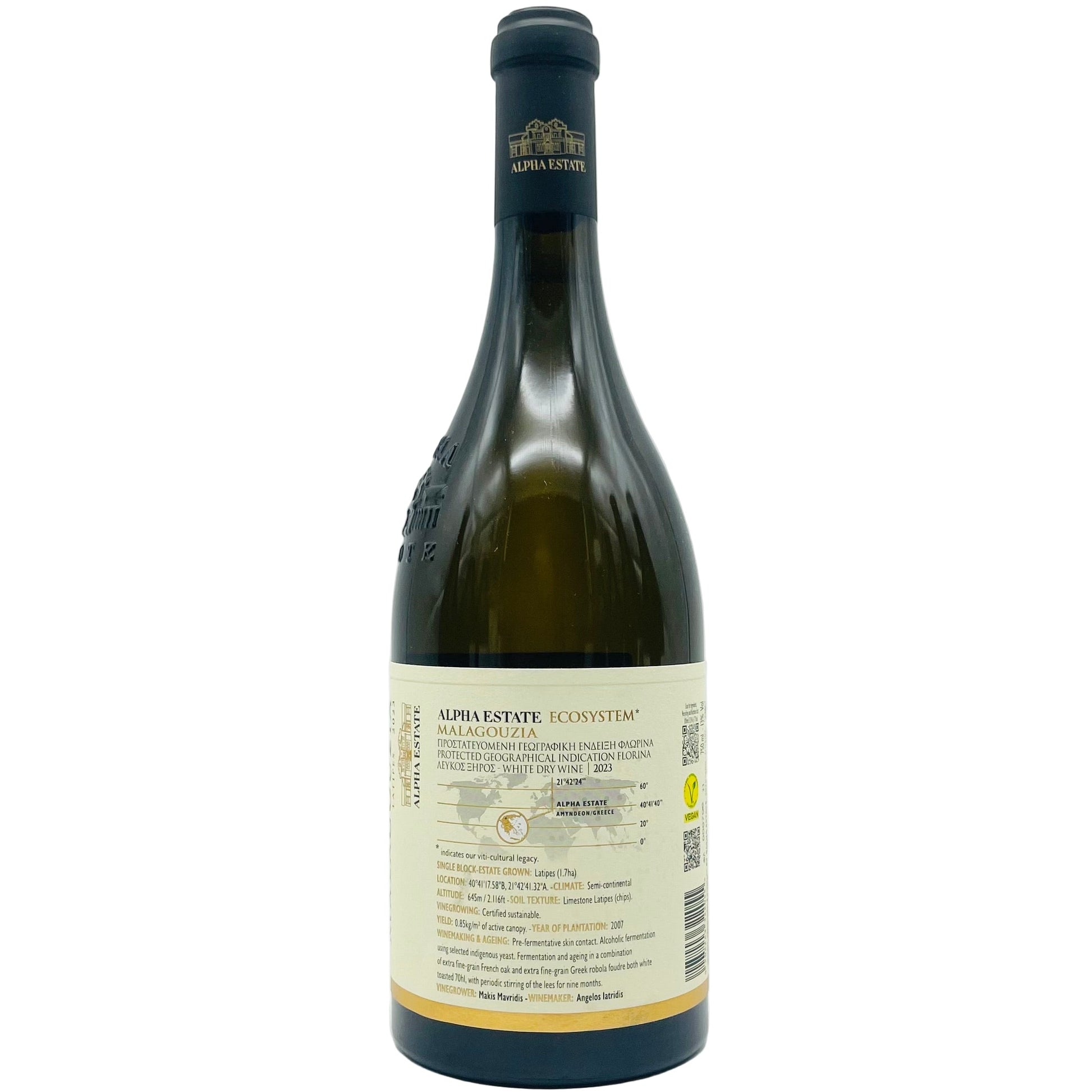 Malagouzia Single Block “Latipes” 2023 - The Winehouse Alpha Estate Weißwein