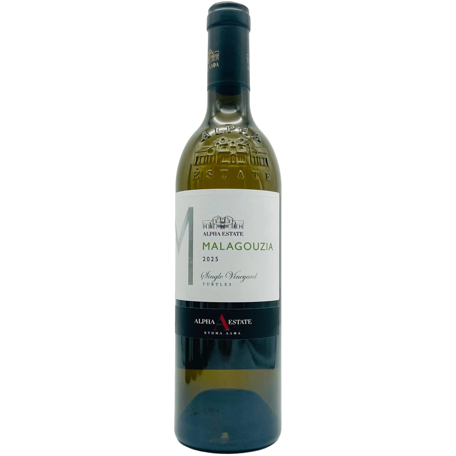 Malagouzia Turtle Single Vineyard 2025 - The Winehouse Alpha Estate Weißwein