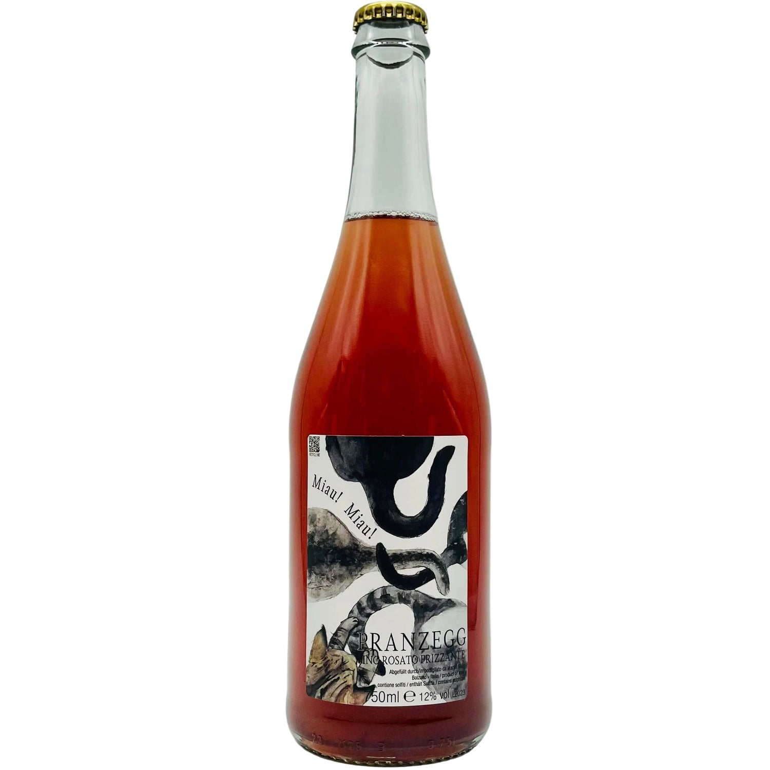 MIAU! Vino Rosato Frizzante 2025 Pranzegg - The Winehouse Pranzegg Schaumwein