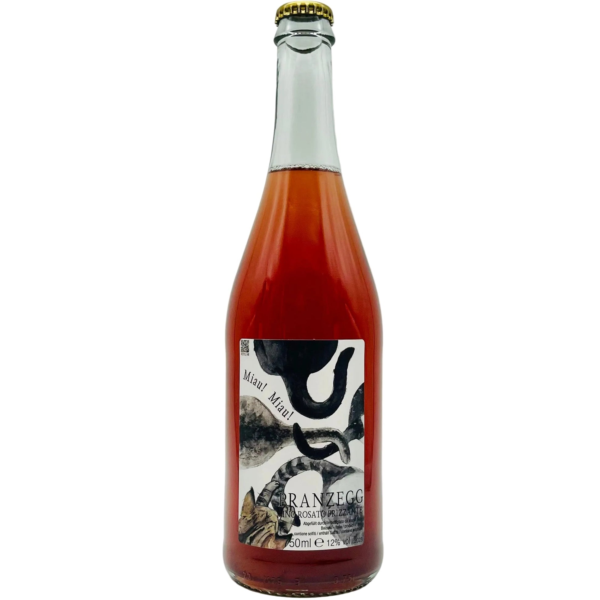 MIAU! Vino Rosato Frizzante 2025 Pranzegg - The Winehouse Pranzegg Schaumwein