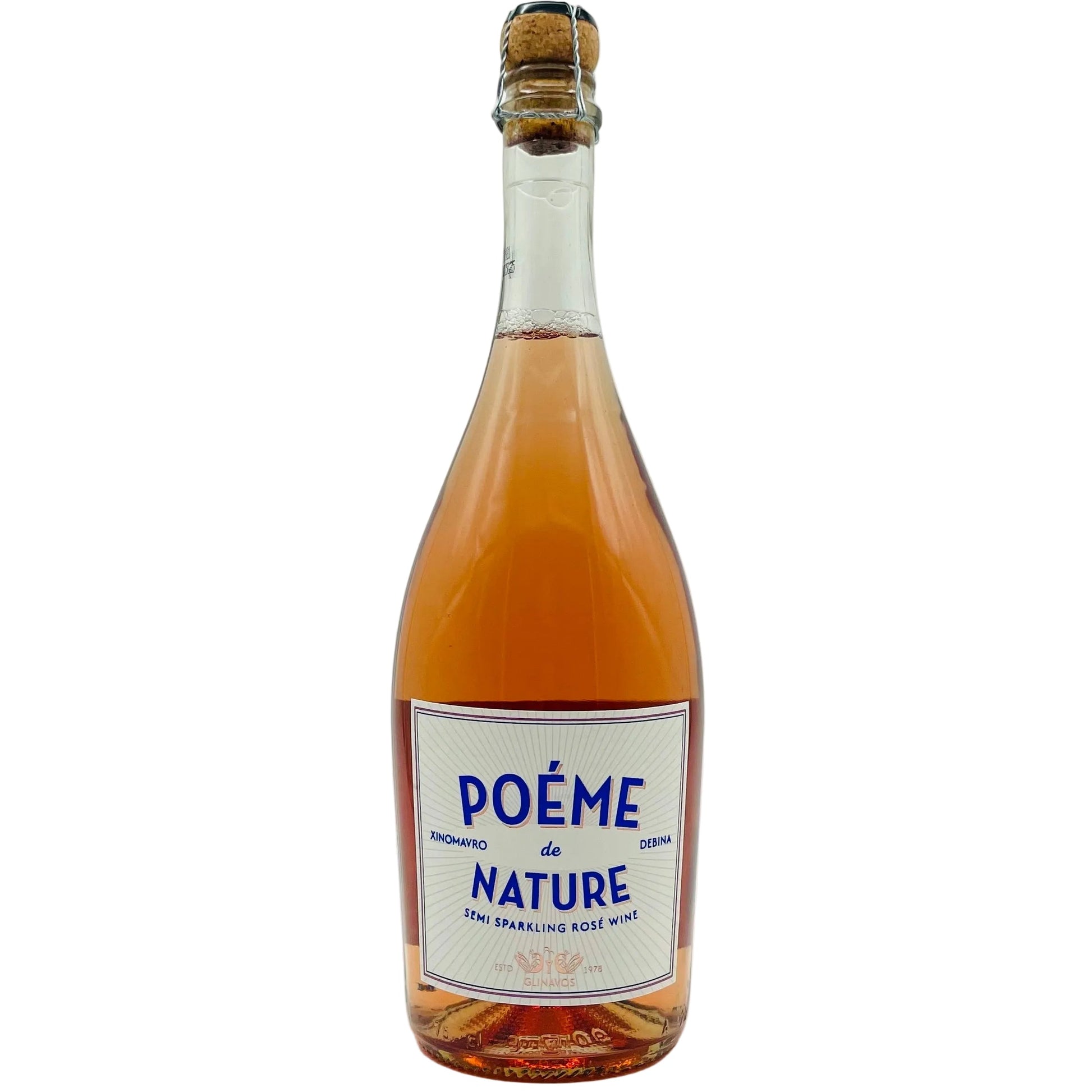 Poéme De Nature Rosé Domaine Glinavos X Thymiopoulos - The Winehouse Domaine Glinavos Schaumwein Rosé