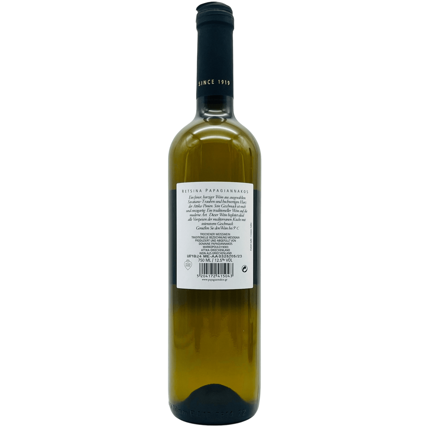 Retsina 2023 - The Winehouse Domaine Papagiannakos Weißwein