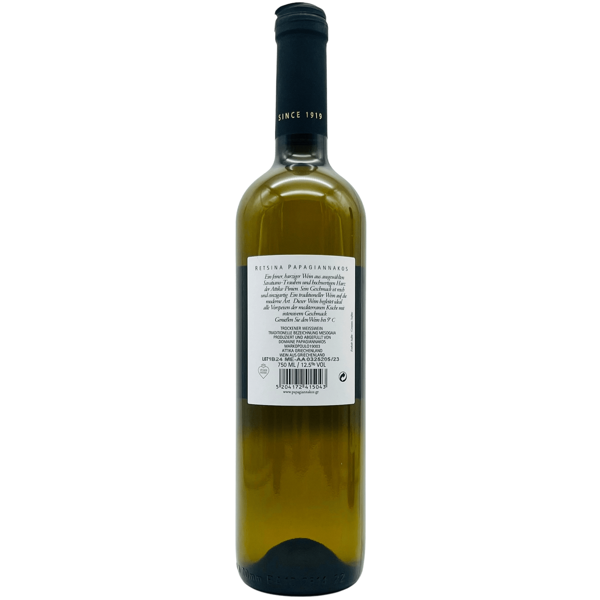 Retsina 2023 - The Winehouse Domaine Papagiannakos Weißwein