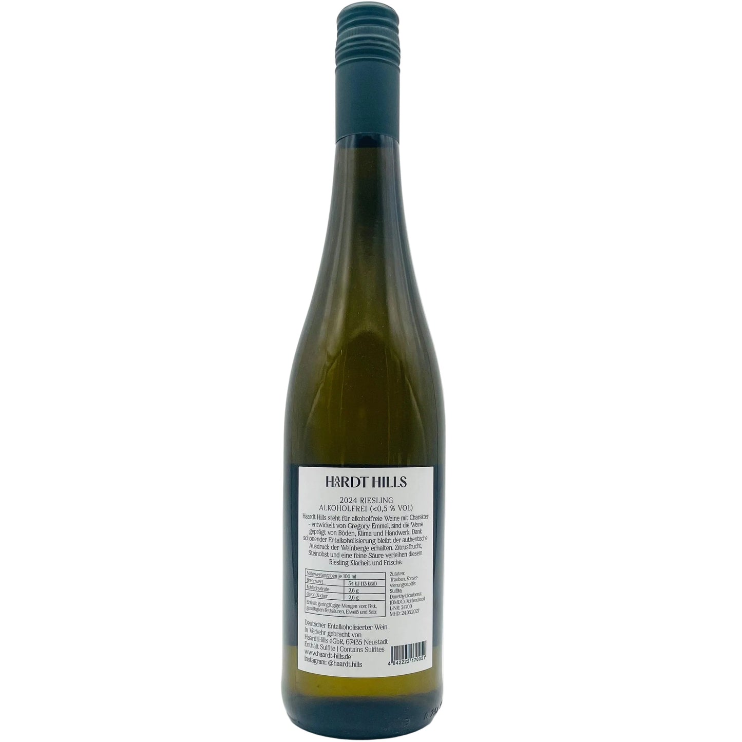 Riesling 2024 - The Winehouse Haardt Hills alkoholfrei still