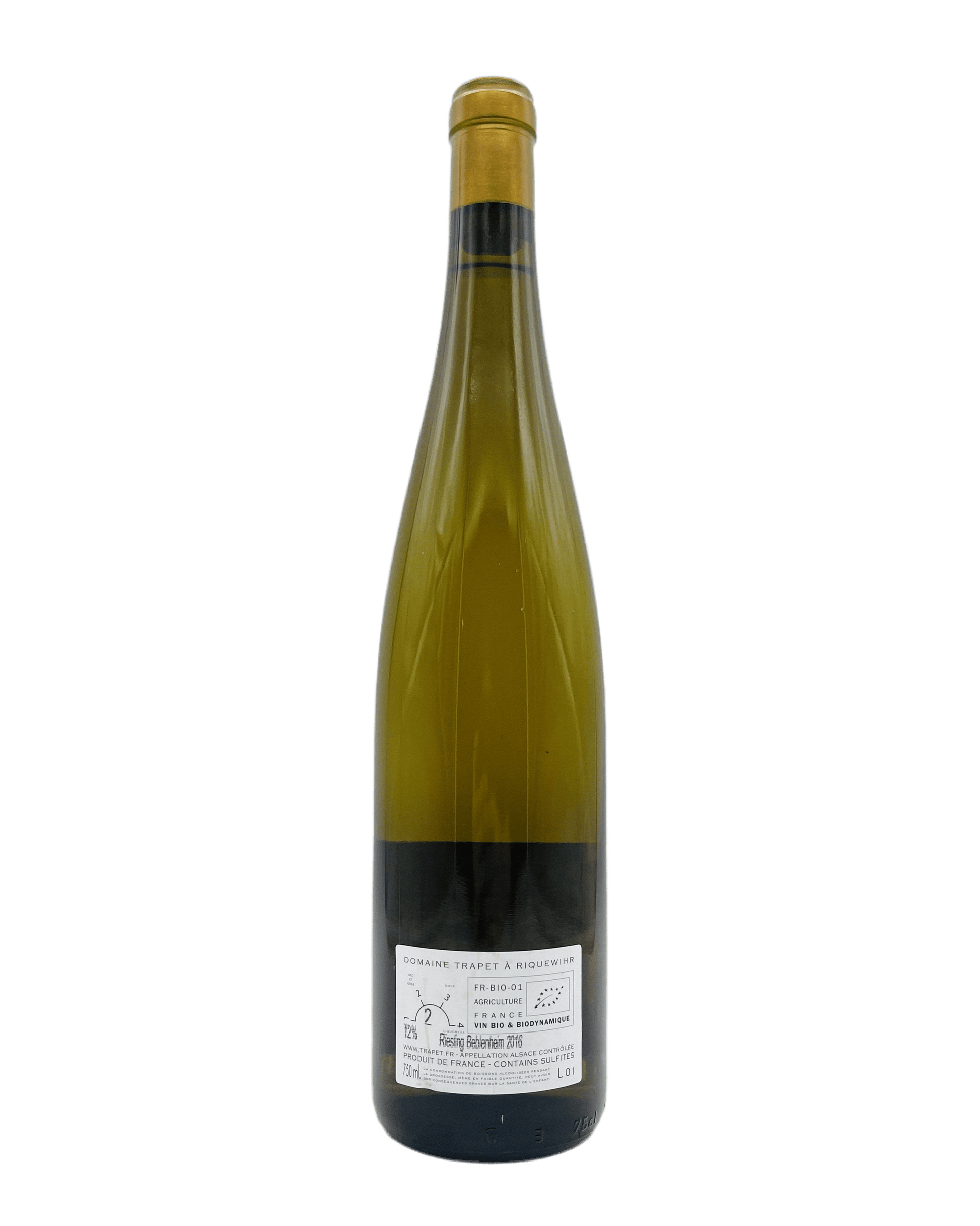 Riesling Beblenheim B.B.H.M. 2021 - The Winehouse Domaine Trapet Alsace Weißwein