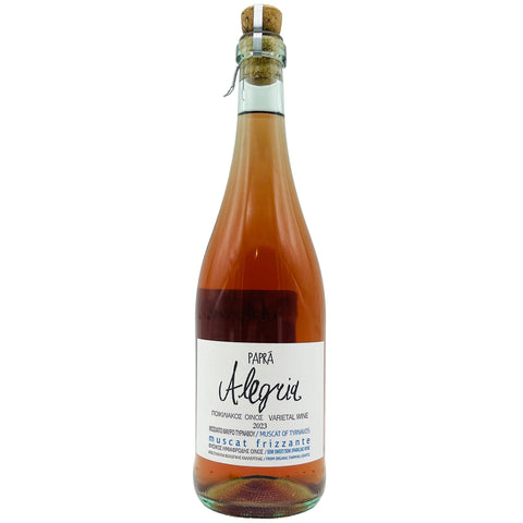 Alegria Rosé 2023 - The Winehouse Papras Organic Wines Schaumwein