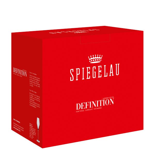 Spiegelau Definition Champagnerglas, 6er Set - The Winehouse