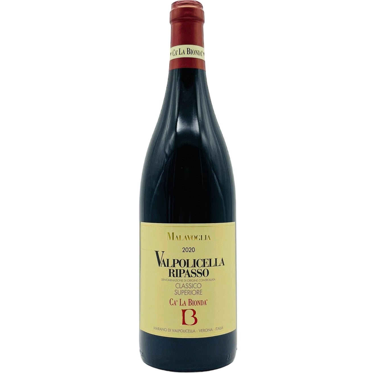 Valpolicella Ripasso Malavoglia 2020 - The Winehouse Cà La Bionda Rotwein