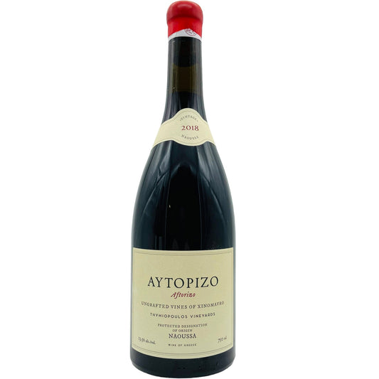 Xinomavro Aftorizo Single Vineyard 2018 - The Winehouse Thymiopoulos Vineyards Rotwein